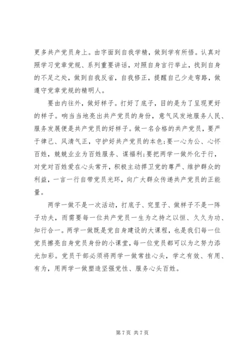 学习两学一做心得 (5).docx
