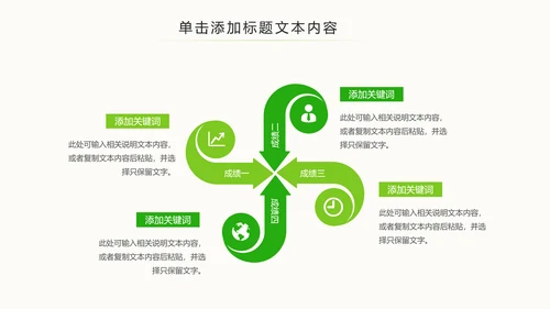 绿色简约眼睛保护视力保护眼科PPT模板