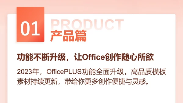 OfficePLUS 2023年终总结-PPT海报版