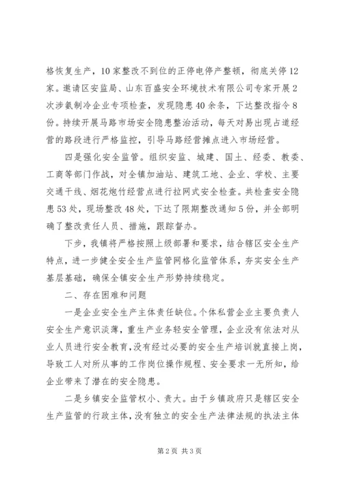 在全市调研安全生产工作座谈汇报提纲.docx