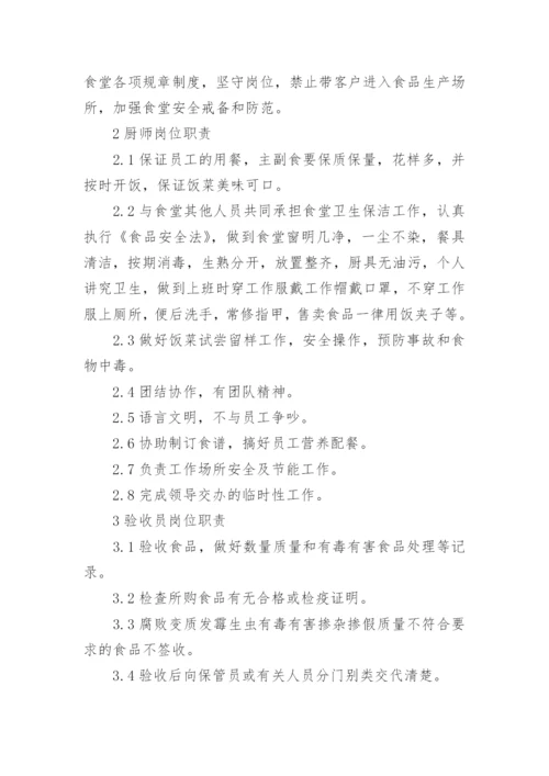食品安全员的岗位职责.docx