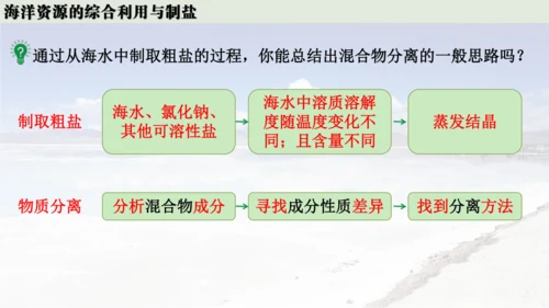 跨学科实践活动8  海洋资源的综合利用与制盐课件(共39张PPT内嵌视频)