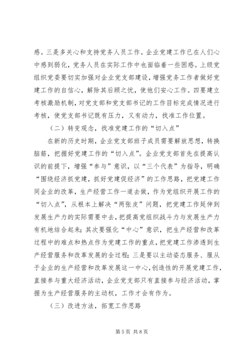独家原创-企业基层党组织建设调研报告.docx