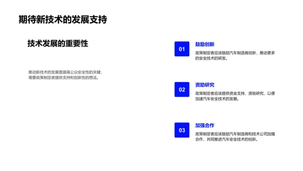 汽车新安全系统介绍PPT模板