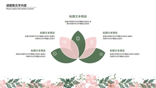 小清新总结汇报PPT模板