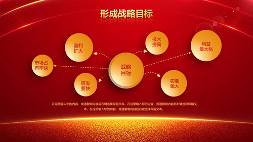 跨越2020开门红震撼企业年会颁奖PPT
