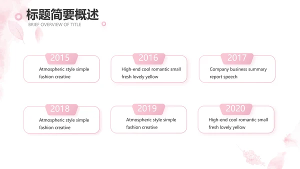 粉色极简水彩风班主任述职报告PPT动态模板