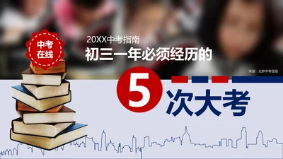 中考在线初三考试指南汇总PPT课件