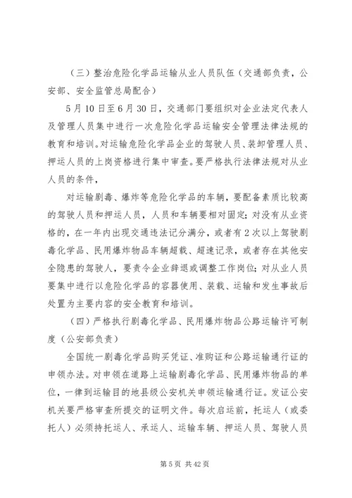 道路运输危险化学品安全专项整治方案 (2).docx