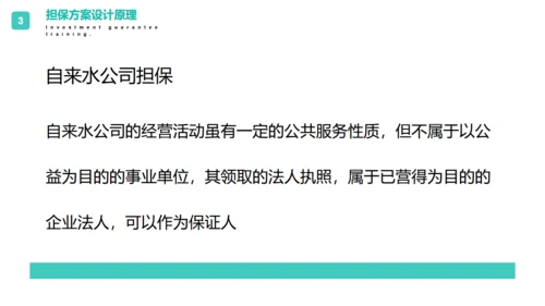 投资担保公司培训通用PPT模板