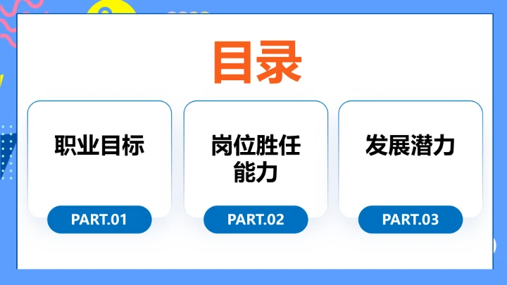 工商管理专业大学生求职个人能力综合展示职业生涯规划PPT模版