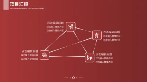 金融业投资者项目通用PPT模板