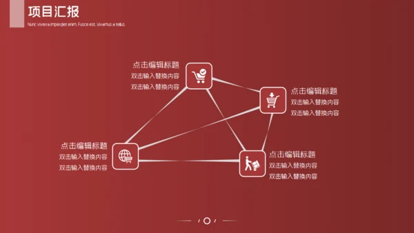 金融业投资者项目通用PPT模板