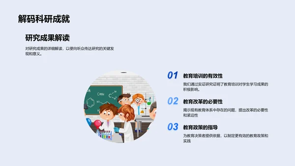教育问题解决策略研究PPT模板