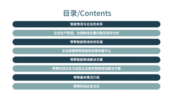 物流仓储仓库管理合作互利PPT模板