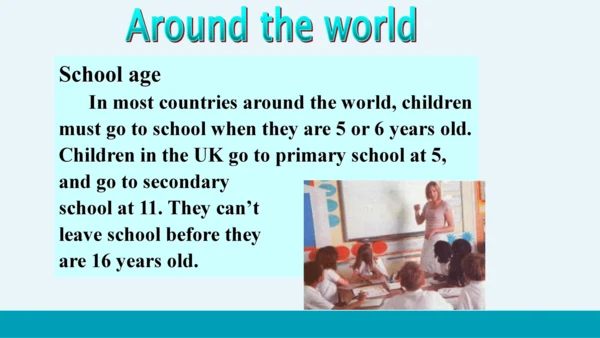 【轻松备课】外研版初中英语七年级上Module 3 Unit 3教学课件