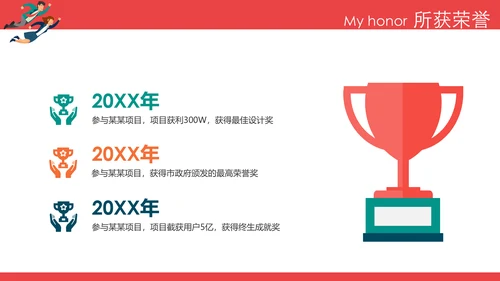 个人简历ppt述职岗位竞聘ppt模板