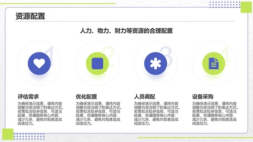 蓝色扁平风2025年度工作计划目标设定PPT模板