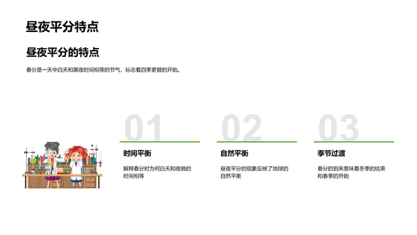 春分科学解读PPT模板