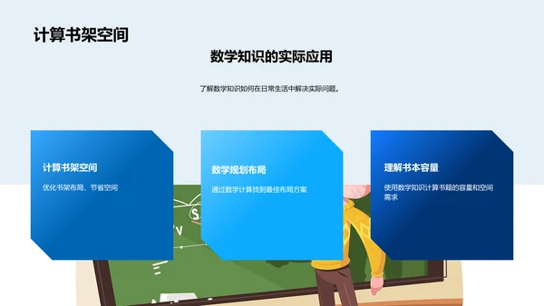 数学助力生活问题PPT模板