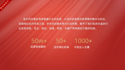网红主播直播带货电商助力扶贫PPT模板