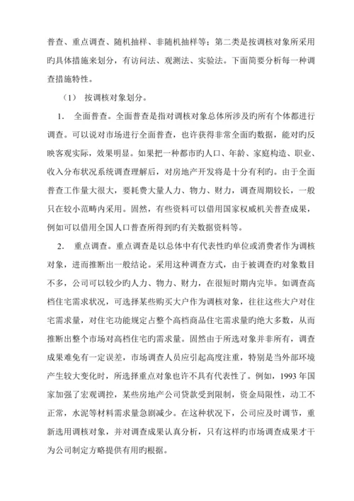 公司房地产市场调查完全标准手册.docx