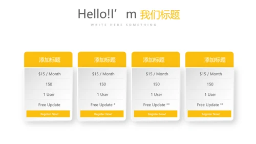 橙色简约风年年终总结汇报商务通用PPT动态模板