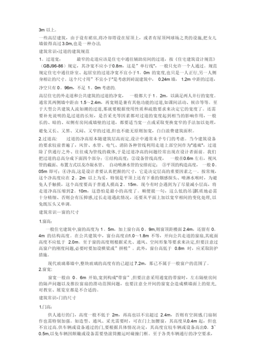 建筑常识大全(经典).docx