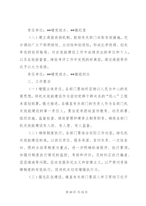 单位效能建设方案六篇.docx