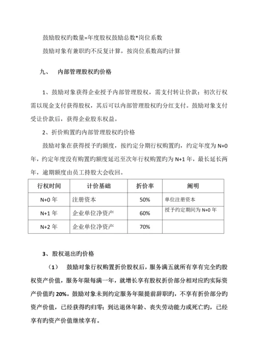 股权激励方案.docx