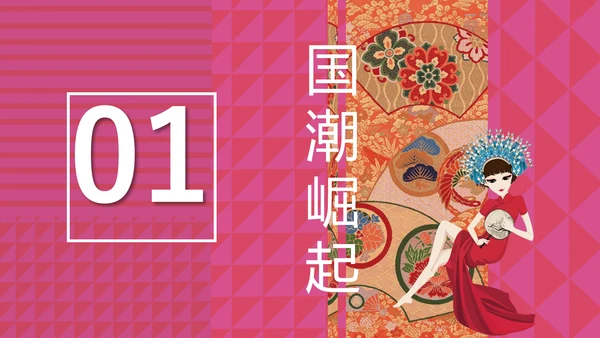 国潮戏曲京戏PPT模板