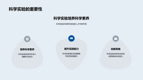 科学实验学习报告PPT模板