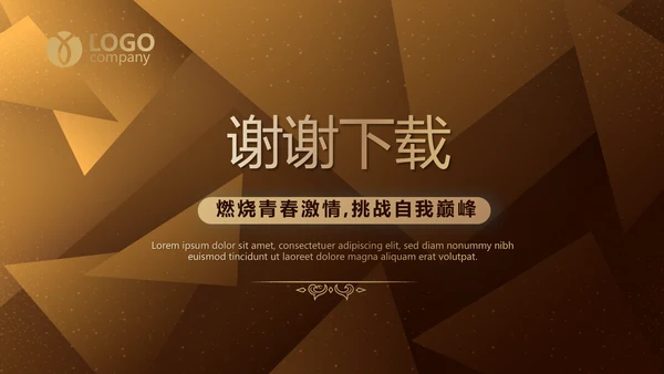 高端霸气创业融资计划书商业计划书动态PPT模板