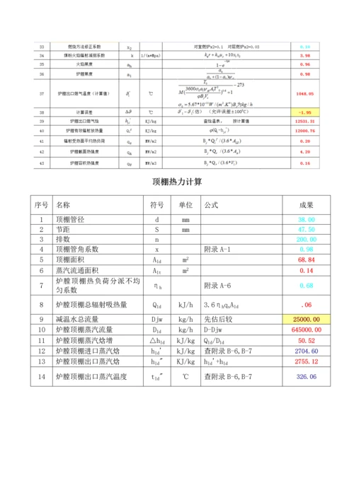 吉林大学锅炉优质课程设计专项说明书DOC.docx