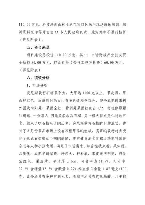 火龙果实施专题方案.docx