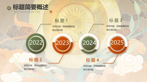 敦煌国潮风工作总结汇报动态PPT
