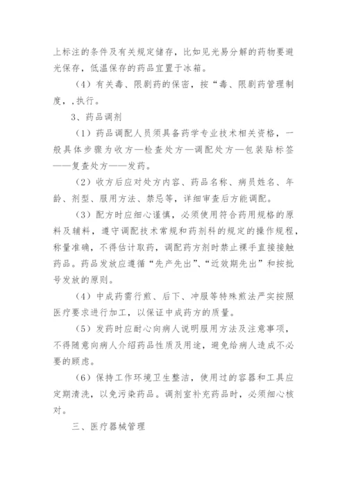 医院药房管理制度.docx