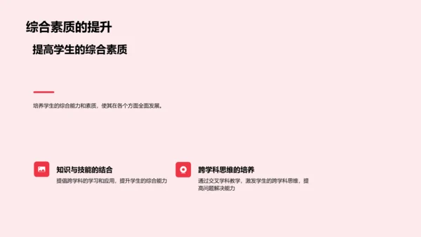 交叉学科教学法PPT模板
