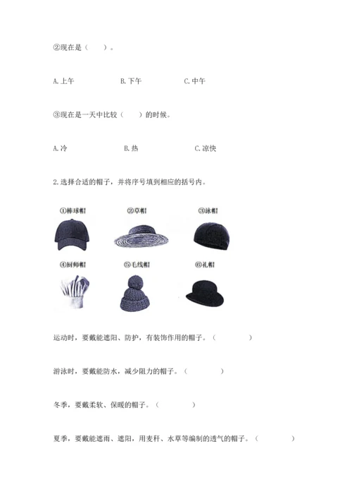 教科版二年级上册科学期末测试卷及参考答案（考试直接用）.docx