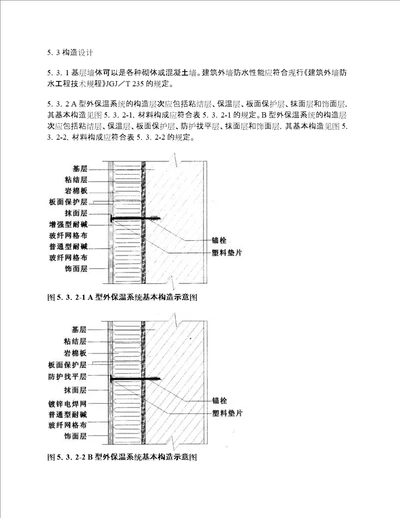 陕西省岩棉板外墙外保温系统应用技术规范附条文说明DBJ61T75
