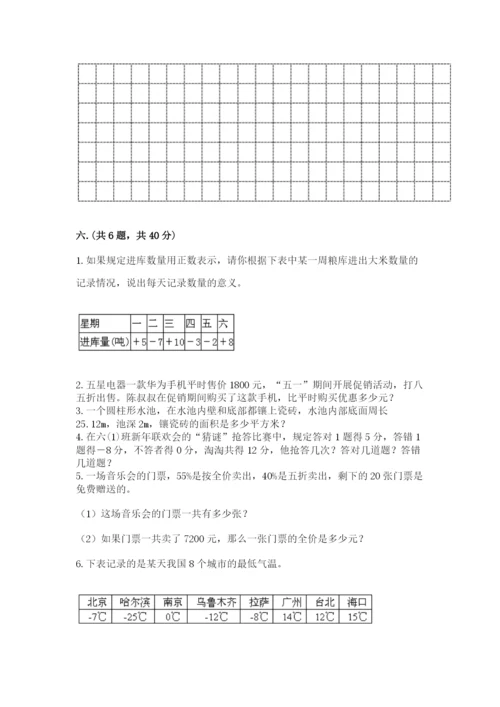 最新西师大版小升初数学模拟试卷（典型题）.docx