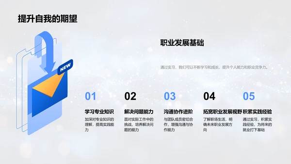实习心得汇报PPT模板