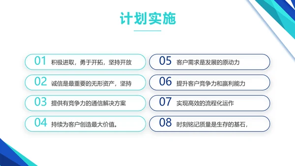 蓝色医疗公司宣传年终工作总结动态PPT模板