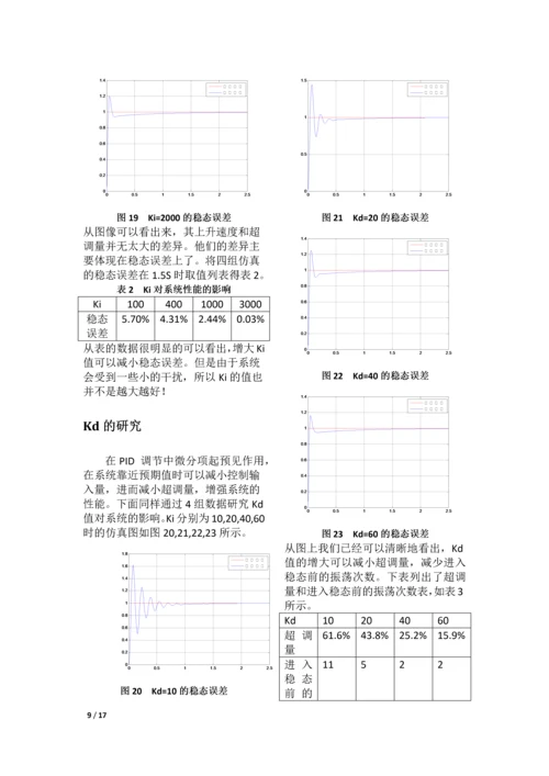 自动控制原理课程设计--双轮自平衡智能车行走伺服控制算法.docx