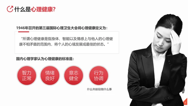 心理健康应知应会教育讲座PPT课件