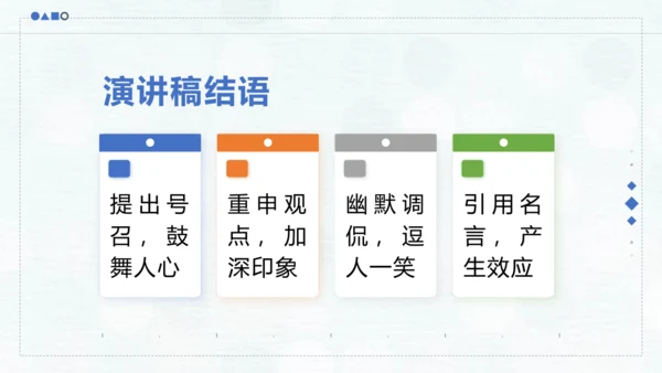 第四单元 任务一 学习演讲词 课件