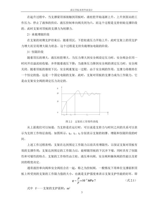 ZY92002550D液压支架设计毕业论文.docx