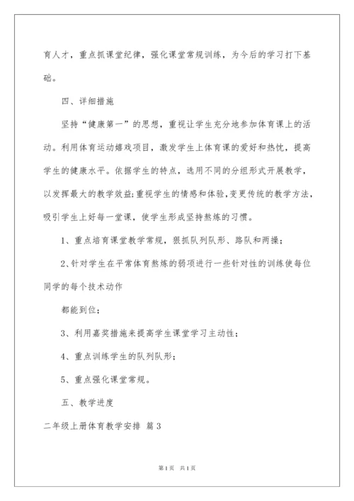 2022二年级上册体育教学计划_3.docx