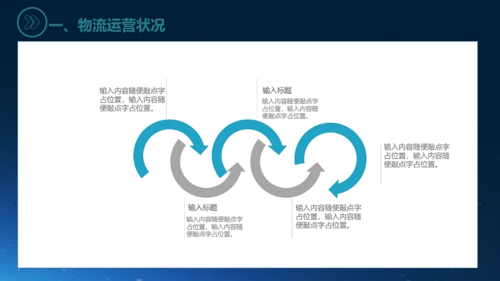 物流行业仓储物流管理方案PPT模版