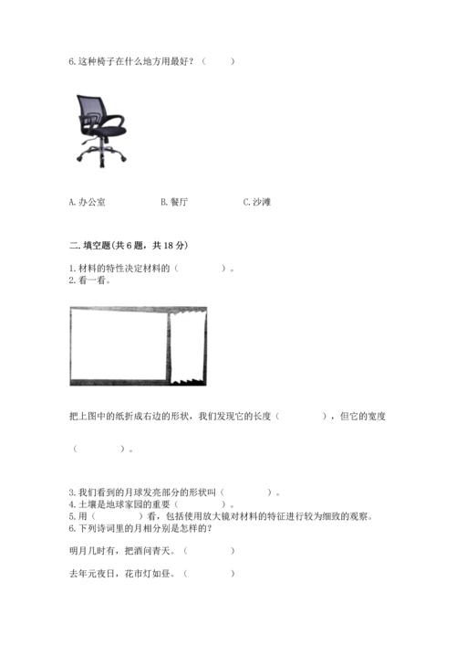 教科版科学二年级上册《期末测试卷》ab卷.docx